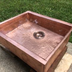 copper sink
